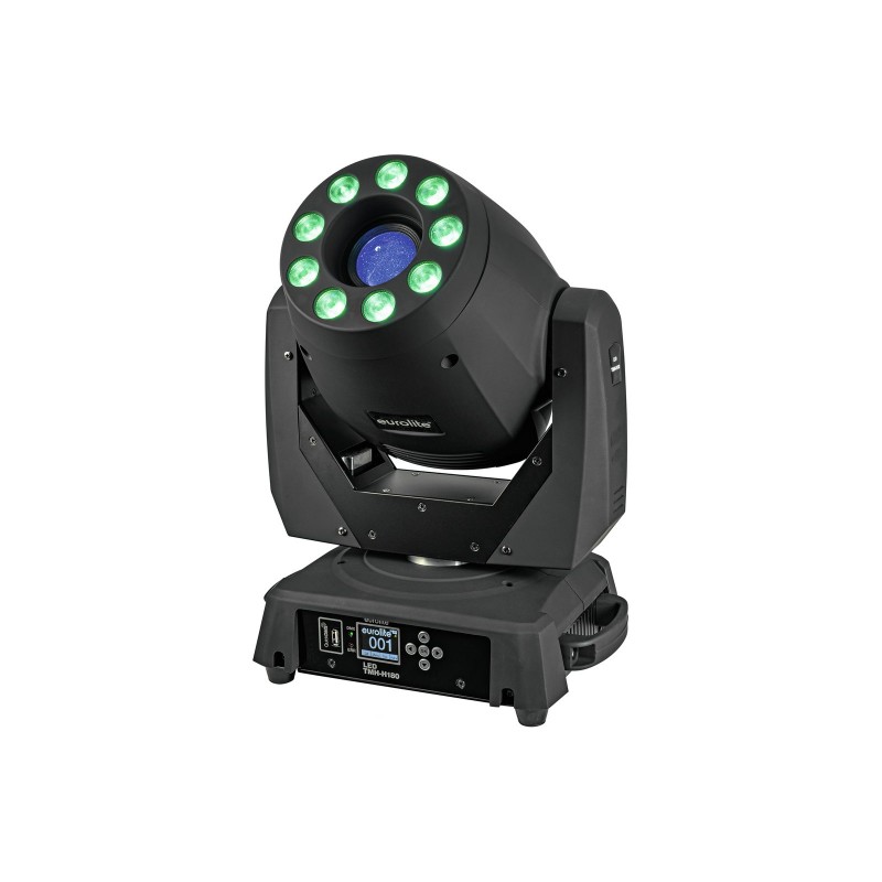 Eurolite LED TMH-H180 Hybrid - Głowa ruchoma Spot/Wash COB Eurolite LED TMH-H180 Hybrid - Głowa ruchoma Spot/Wash COB