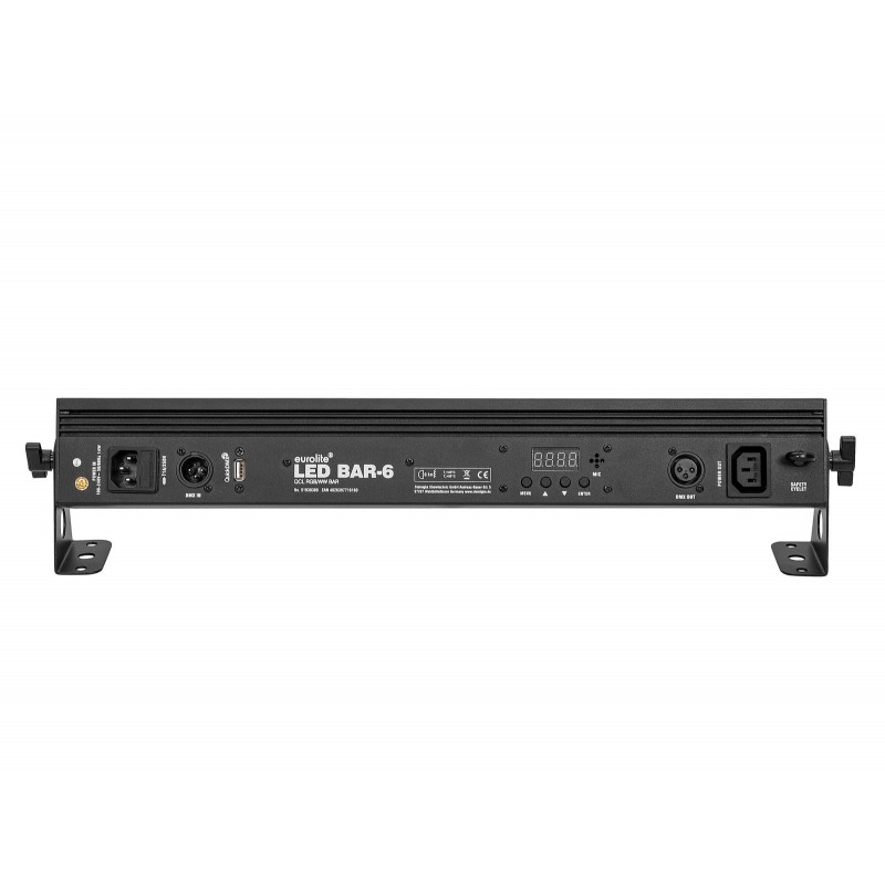 Eurolite LED BAR-6 QCL RGB+WW - Listwa efektów świetlnych LED Eurolite LED BAR-6 QCL RGB+WW - Listwa efektów świetlnych LED