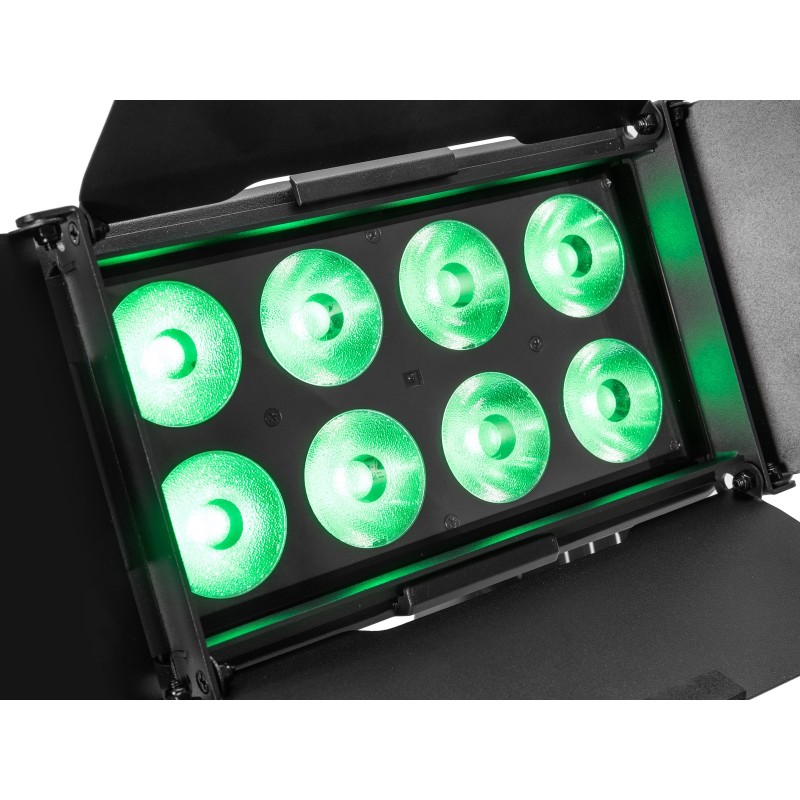 Eurolite AKKU Multiflood IP 8x10W RGBW Wash CRMX - Panel oświetleniowy LED Eurolite AKKU Multiflood IP 8x10W RGBW Wash CRMX - Panel oświetleniowy LED