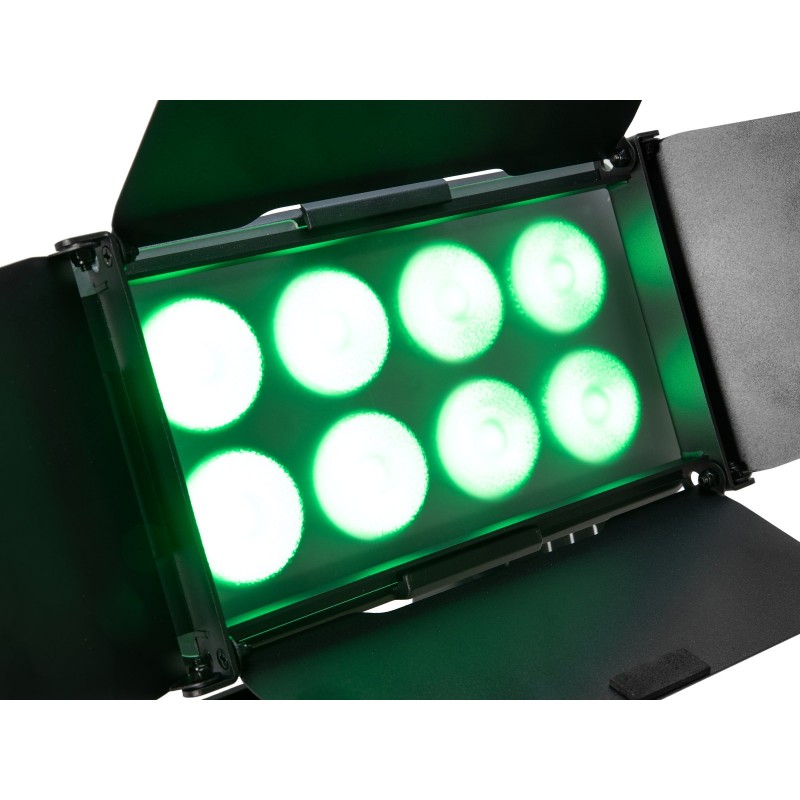Eurolite AKKU Multiflood IP 8x10W RGBW Wash CRMX - Panel oświetleniowy LED Eurolite AKKU Multiflood IP 8x10W RGBW Wash CRMX - Panel oświetleniowy LED