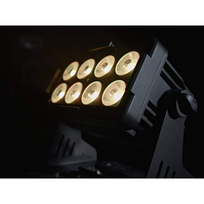 Eurolite AKKU Multiflood IP 8x10W RGBW Wash CRMX - Panel oświetleniowy LED Eurolite AKKU Multiflood IP 8x10W RGBW Wash CRMX - Panel oświetleniowy LED
