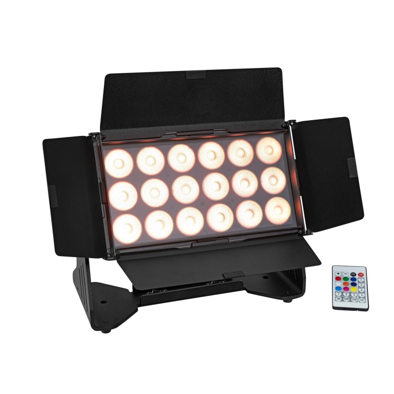Eurolite AKKU Multiflood IP 18x10W RGBW Wash CRMX - Panel oświetleniowy LED Eurolite AKKU Multiflood IP 18x10W RGBW Wash CRMX - Panel oświetleniowy LED
