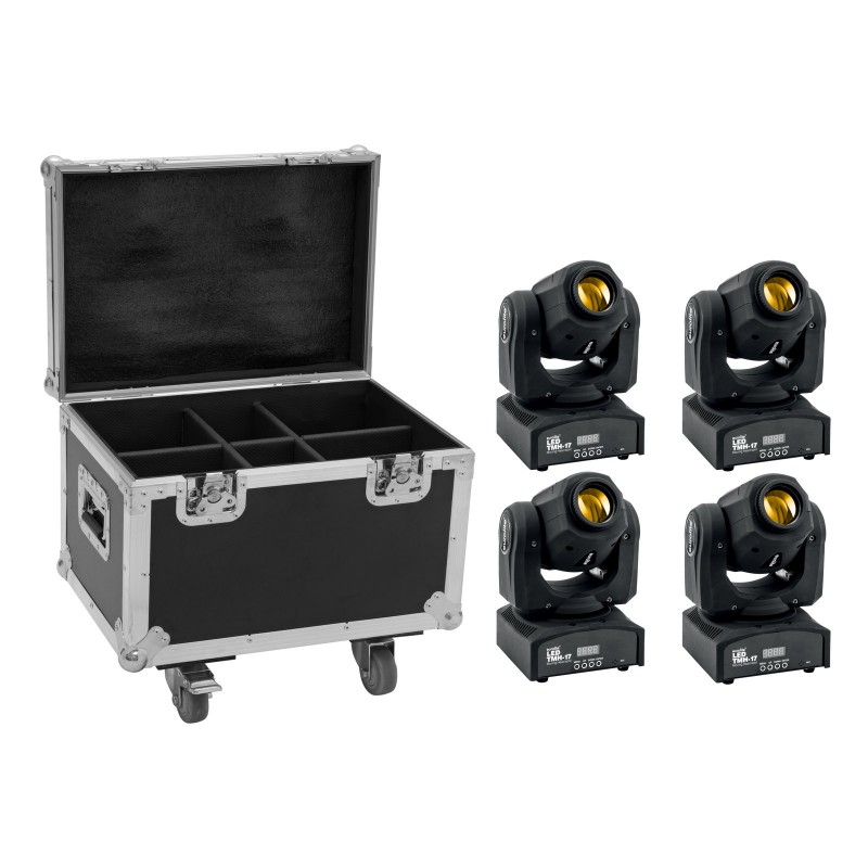 Eurolite 4x LED TMH-17 Spot - Zestaw oświetleniowy Eurolite 4x LED TMH-17 Spot - Zestaw oświetleniowy