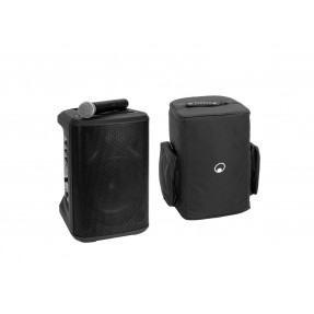 Omnitronic PORTY-8A - Bezprzewodowy system PA + torba