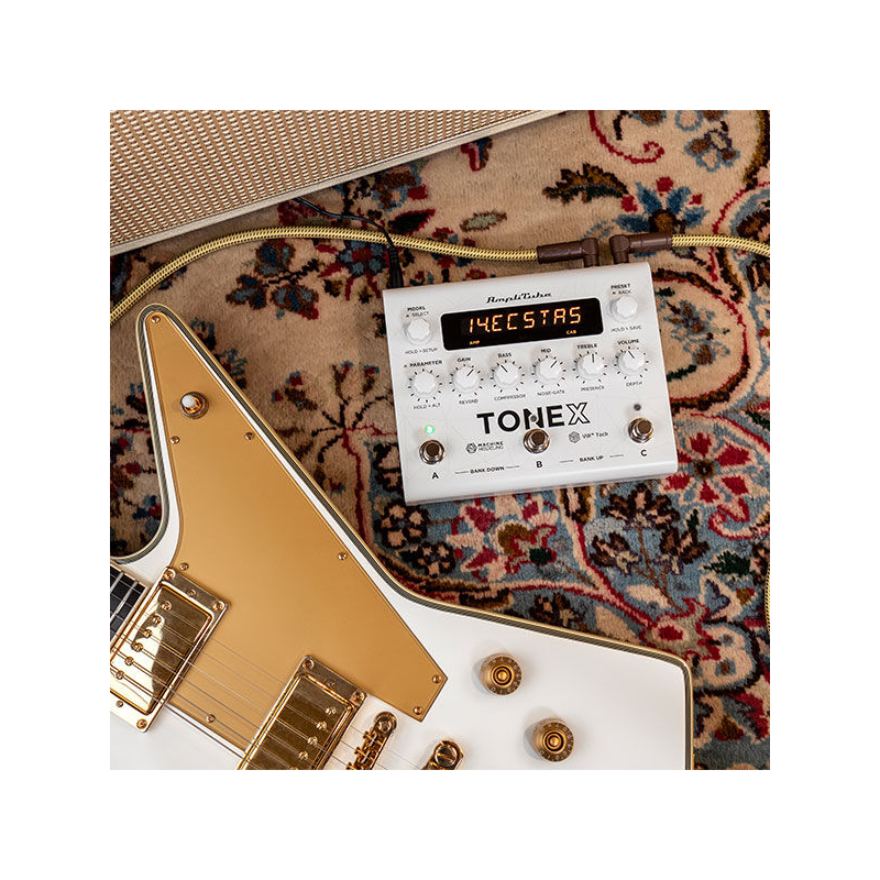 IK Multimedia ToneX Pedal WHITE – Efekt gitarowy - 7 - Efekty gitarowe (kostki) - IK Multimedia ToneX Pedal White to innowacyjny