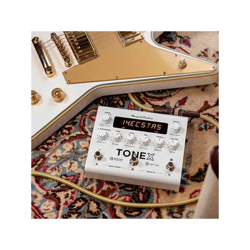 IK Multimedia ToneX Pedal WHITE – Efekt gitarowy - 8 - Efekty gitarowe (kostki) - IK Multimedia ToneX Pedal White to innowacyjny