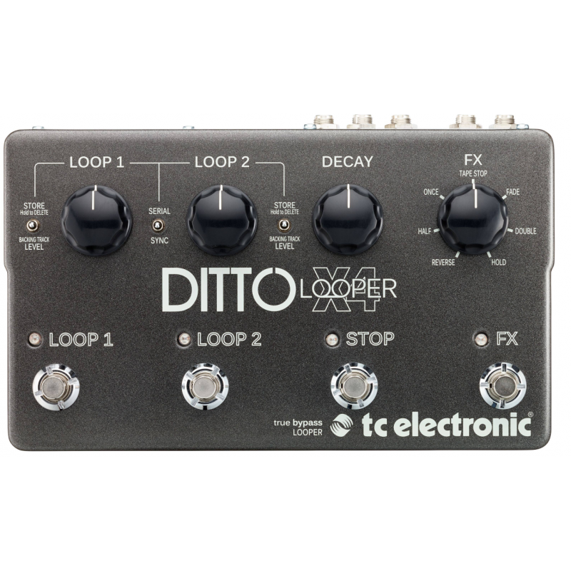 TC ELECTRONIC Ditto X4 Looper - efekt gitarowy - 1 - Efekty Loop - Looper gitarowy, urządzenie do twórczej zabawy z innymi – za 