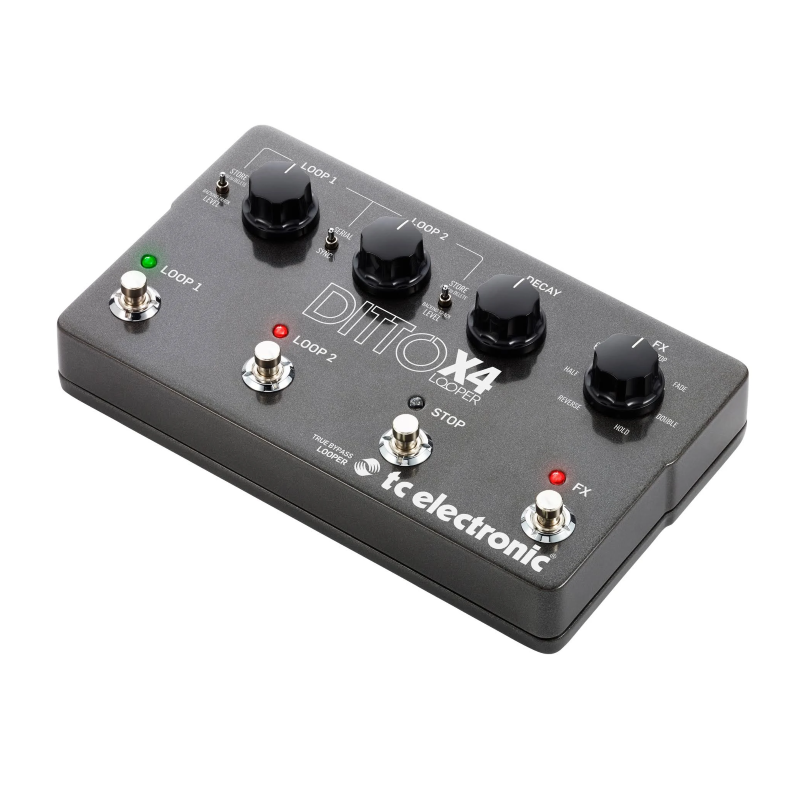 TC ELECTRONIC Ditto X4 Looper - efekt gitarowy - 2 - Efekty Loop - Looper gitarowy, urządzenie do twórczej zabawy z innymi – za 