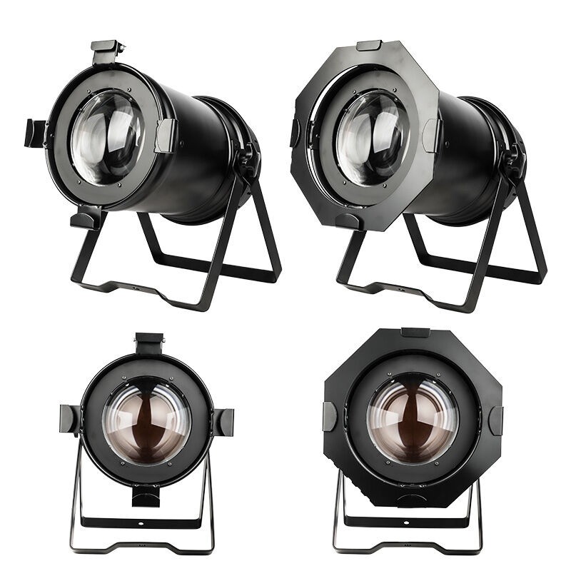 Evolights PAR 64 200W LED ZOOM AUTO V2 - Reflektor sceniczny oświetlenie teatralne