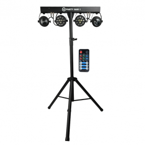 Light4Me PARTY BAR 1 - Zestaw oświetleniowy multiefekt świetlny Par Flower