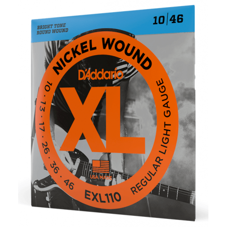 D`ADDARIO EXL 110 - struny do git. elektrycznej - 1 - Struny gitarowe - 