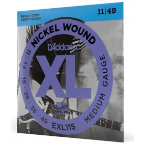 D`ADDARIO EXL 115 - struny do git. elektrycznej - 1 - Struny gitarowe -
