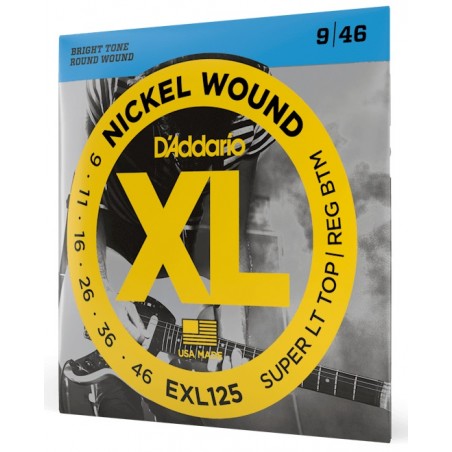 D`ADDARIO EXL 125 - struny do git. elektrycznej - 1 - Struny gitarowe - 