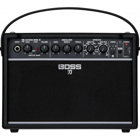 Boss KATANA-MINI X Wzmacniacz gitarowy - 1 - Comba gitarowe - Inspirujące brzmienie Katany w 10-watowym mini wzmacniaczu · Wielo