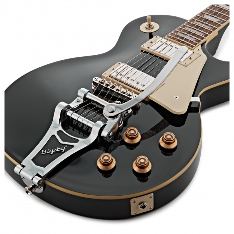 Epiphone Les Paul Standard 50s Bigsby (Incl. Premium Gig Bag) Ebony gitara elektryczna - 4 - Gitary elektryczne - Gitara elektry