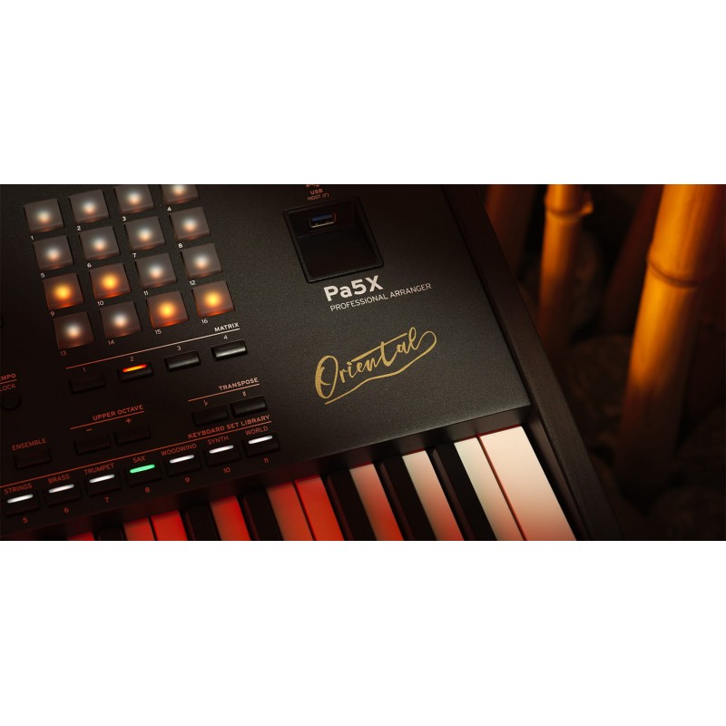 Korg PA5X OR-76 Oriental - keyboard, aranżer - 9 - Keyboardy - Korg PA5X OR-76 Oriental to 76-klawiszowy flagowy Keyboard profes