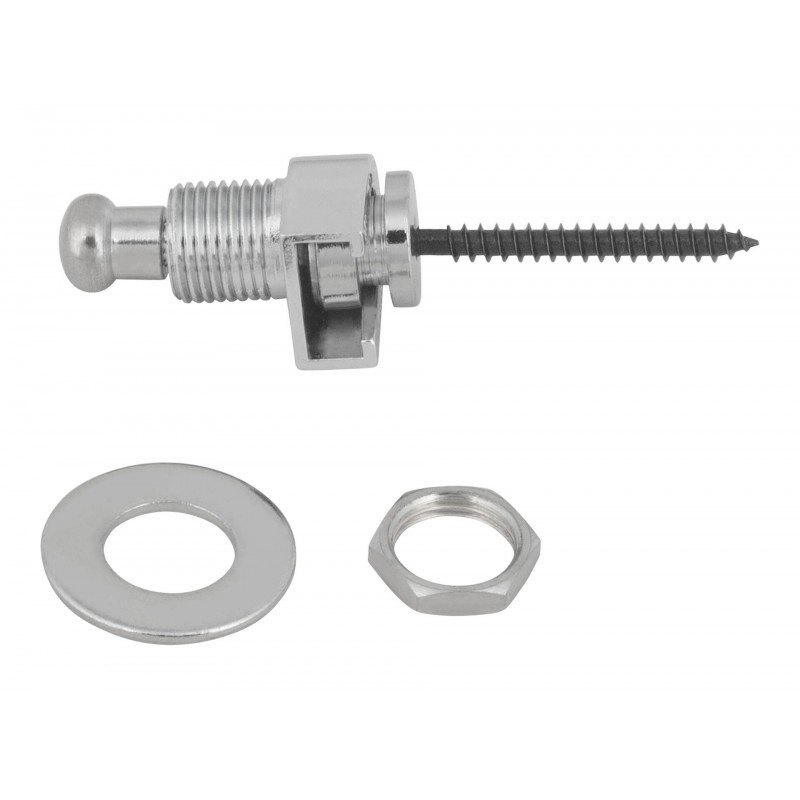 Warwick S-Style Security Lock System Set Chrome - 3 - Pasy, paski - Straplocki do paska gitarowego, 2 sztuki zestaw Schaller Sec Warwick S-Style Security Lock System Set Chrome - 3 - Pasy, paski - Straplocki do paska gitarowego, 2 sztuki zestaw Schaller Sec