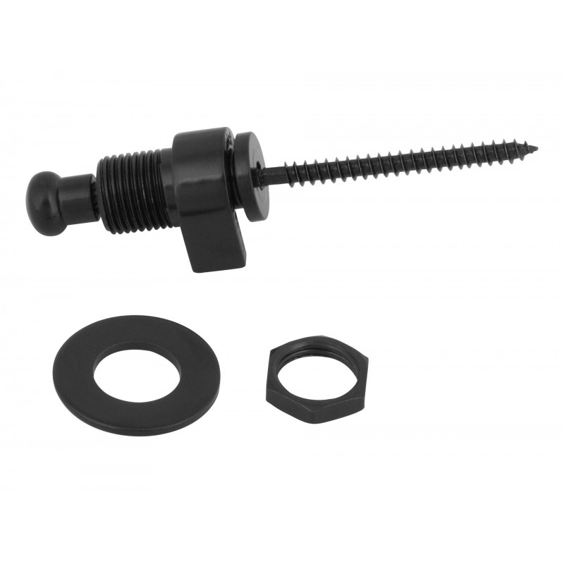 Warwick S-Style Security Lock System Set Black Straplock - 3 - Pasy, paski - Straplocki do paska gitarowego, 2 sztuki, zestaw Sc Warwick S-Style Security Lock System Set Black Straplock - 3 - Pasy, paski - Straplocki do paska gitarowego, 2 sztuki, zestaw Sc