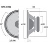 Monacor SPH-250KE Głośnik niskotonowy, 100W RMS Monacor SPH-250KE Głośnik niskotonowy, 100W RMS