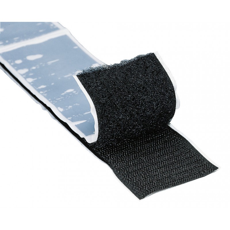 Monacor CS-5100/SW Samoprzylepna taśma z rzepem