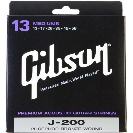 Gibson SAG-J200M - struny do gitary akustycznej 13-56