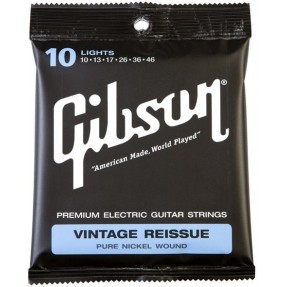Gibson SEG-VR10 - struny do gitary elektrycznej 010-056