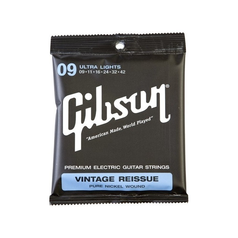 Gibson SEG-VR9 - struny do gitary elektrycznej 009-042