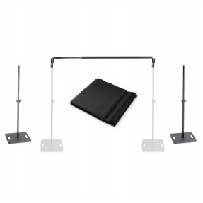 Gravity PAD SET 1 System rur i zasłon + kurtyna + statywy