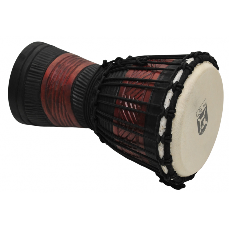 Ever Play DA30RB-2 - Djembe 30 cm - 2 - Djembe - Djembe 30 cm, korpus wykonany z jednego kawałka drewna mahoniowego,  membrana z