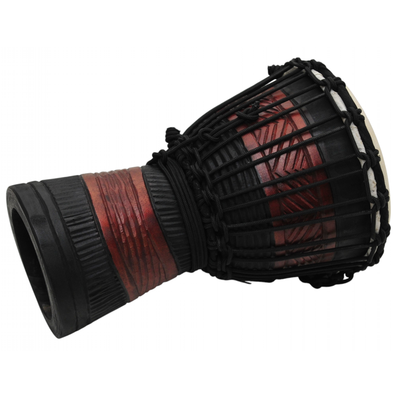 Ever Play DA30RB-2 - Djembe 30 cm - 3 - Djembe - Djembe 30 cm, korpus wykonany z jednego kawałka drewna mahoniowego,  membrana z