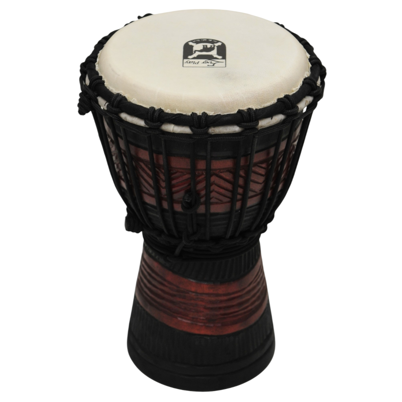 Ever Play DA30RB-2 - Djembe 30 cm - 4 - Djembe - Djembe 30 cm, korpus wykonany z jednego kawałka drewna mahoniowego,  membrana z