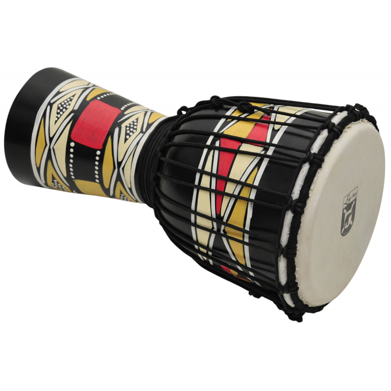 Ever Play DJ40ZP-M5 - Djembe 40 cm - 3 - Djembe - Djembe 40 cm (DJ40ZP-M5). Korpus wykonany z jednego kawałka drewna mahoniowego Ever Play DJ40ZP-M5 - Djembe 40 cm - 3 - Djembe - Djembe 40 cm (DJ40ZP-M5). Korpus wykonany z jednego kawałka drewna mahoniowego