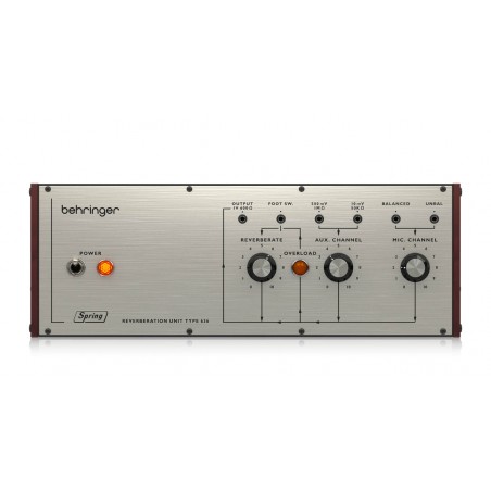 Behringer SPRING REVERBERATION 646 - Pogłos sprężynowy w formacie Eurorack - 1 - Procesory efektowe - Legendarny reverb Behringe