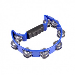 DADI MT4 BL Tamburyno Cutaway plastikowe niebieskie - 1 - Tamburyna - Tamburyno Cutaway plastikowe niebieskie DADI MT4 BL, Mater