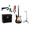 Gitara elektryczna Arrow ST 111 + wzmacniacz 12W + tuner + statyw w zestawie Gitara elektryczna Arrow ST 111 + wzmacniacz 12W + tuner + statyw w zestawie