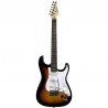 Gitara elektryczna Arrow ST 111 + wzmacniacz 12W + tuner + statyw w zestawie Gitara elektryczna Arrow ST 111 + wzmacniacz 12W + tuner + statyw w zestawie