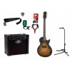 Gitara elektryczna Epiphone Les Paul Special Satin E1 VSV + wzmacniacz 12W + tuner + statyw w zestawie Gitara elektryczna Epiphone Les Paul Special Satin E1 VSV + wzmacniacz 12W + tuner + statyw w zestawie