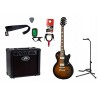 Gitara elektryczna Epiphone Les Paul Studio + wzmacniacz 12W + tuner + statyw w zestawie Gitara elektryczna Epiphone Les Paul Studio + wzmacniacz 12W + tuner + statyw w zestawie