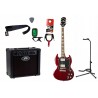 Gitara elektryczna Epiphone SG Standard 60's + wzmacniacz 12W + tuner + statyw w zestawie Gitara elektryczna Epiphone SG Standard 60's + wzmacniacz 12W + tuner + statyw w zestawie