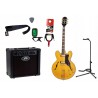 Gitara elektryczna Epiphone Sheraton + wzmacniacz 12W + tuner + statyw w zestawie Gitara elektryczna Epiphone Sheraton + wzmacniacz 12W + tuner + statyw w zestawie
