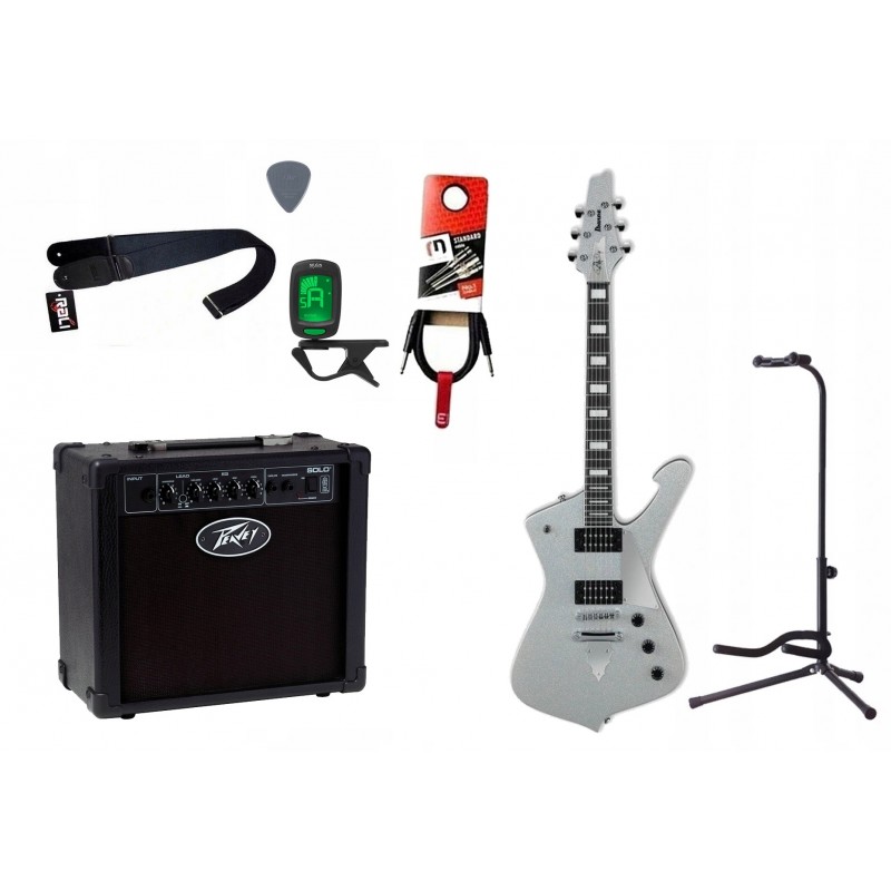 Gitara elektryczna Ibanez PS60 SSL + wzmacniacz 12W + tuner + statyw w zestawie Gitara elektryczna Ibanez PS60 SSL + wzmacniacz 12W + tuner + statyw w zestawie