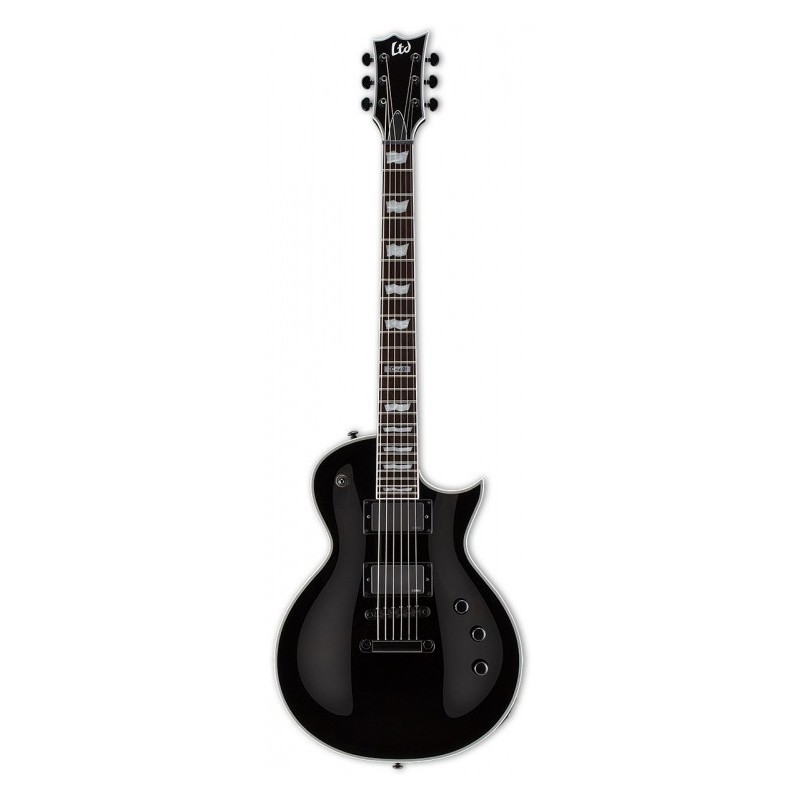 Gitara elektryczna LTD EC-401 BLK + wzmacniacz 12W + tuner + statyw w zestawie