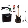 Gitara elektryczna LTD SN-200HT CHMS + wzmacniacz 12W + tuner + statyw w zestawie