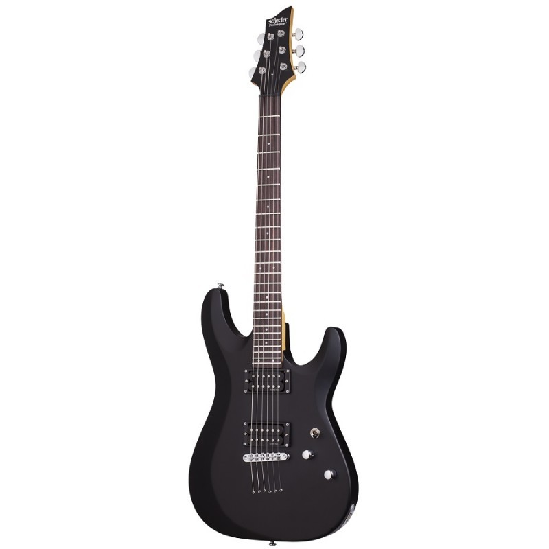 Gitara elektryczna Schecter C-6 Deluxe + wzmacniacz 12W + tuner + statyw w zestawie