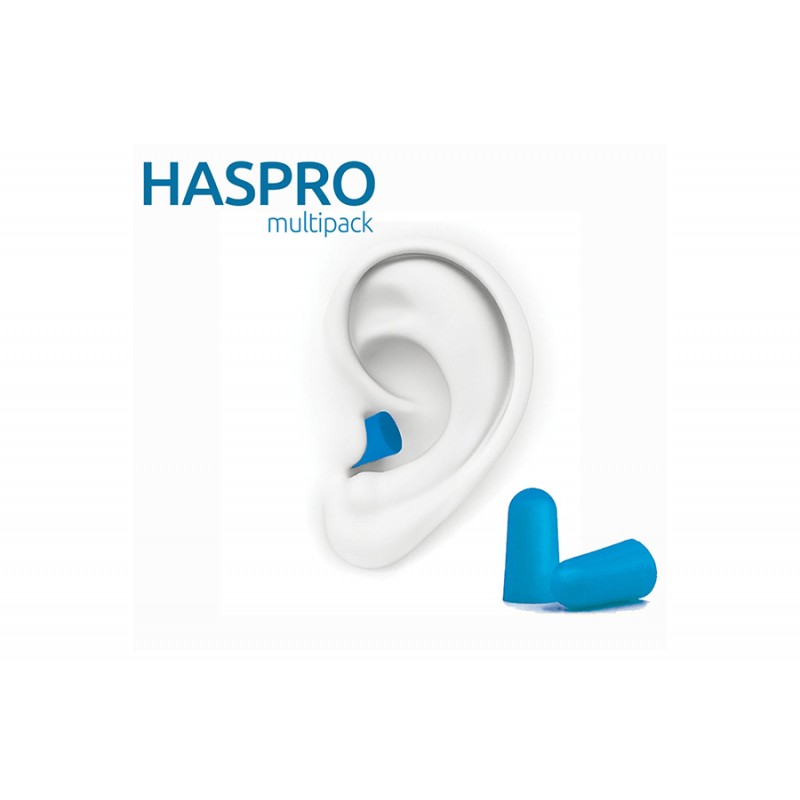 Haspro Multi10 - Stopery do uszu - niebieskie