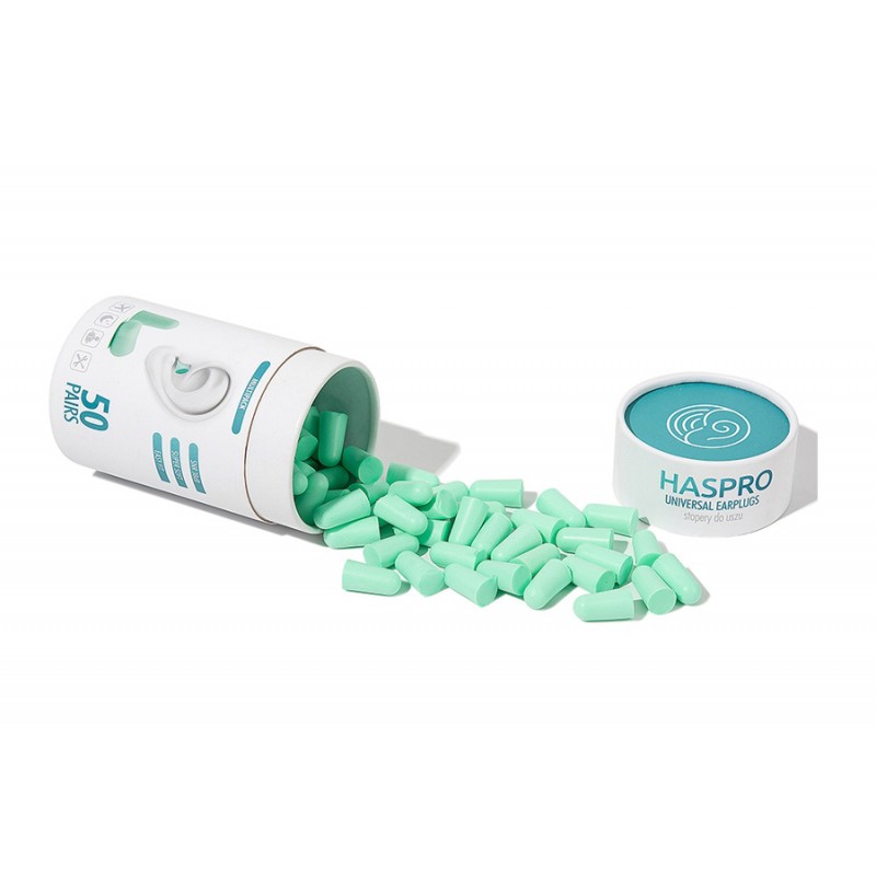 Haspro Tube50 - Stopery do uszu - miętowe