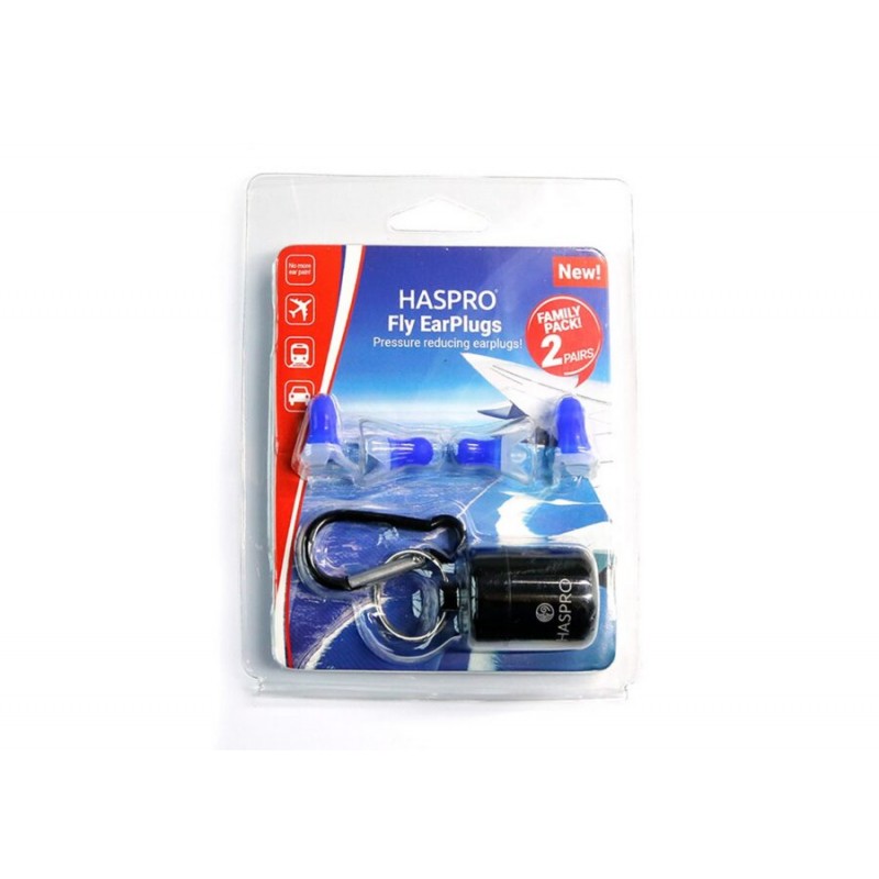 Haspro Fly Family Pack - Zatyczki do uszu do samolotu