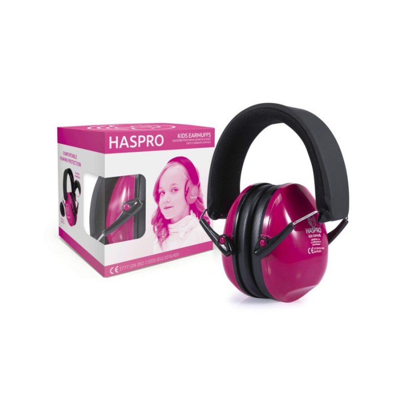 Haspro Kids Earmuffs Girl - Nauszniki ochronne dla dzieci