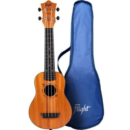 FLIGHT TUS53 MAH - ukulele sopranowe z pokrowcem