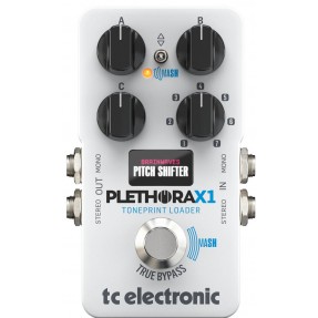 TC Electronic Plethora X1 – multiefekt gitarowy - 1 - Multiefekty gitarowe - Multiefekt gitarowy w obudowie pojedynczego efektu